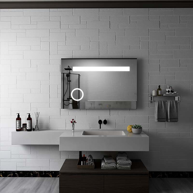 Liteharbor Frameless Customized Size LED Bathroom Magnifying Mirror Light - Image 5