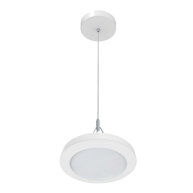 Die-cast Aluminum Round LED Suspended Ceiling Light - Image 3