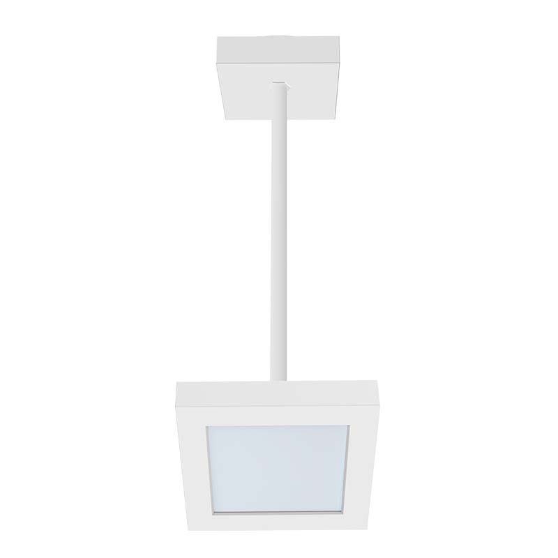 Die-cast Aluminum Square LED Pendant Ceiling Light - Image 2