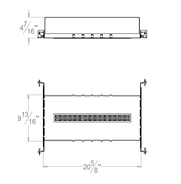 Trimmed/Trimless IC Airtight Vertical Mini LED Multiple Downlight With 15 Lamps - Image 3