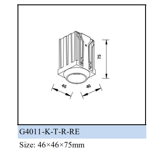 Miniature Recessed LED Multiple Spotlight Round Tapered - Image 6