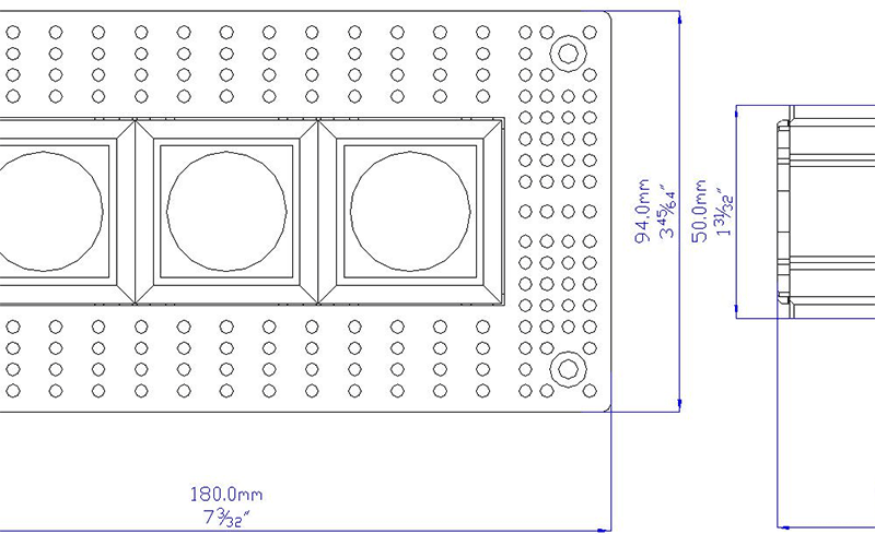 Residential Pressable Miniature LED Multiple Recessed Downlight with 4 Heads - Image 4