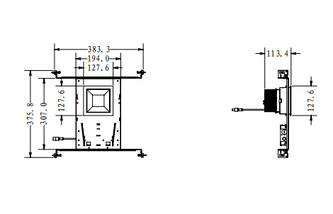Lighting Project 4" New Construction Square Commercial Trimmed or Trimless LED Recessed Downlight - Image 6
