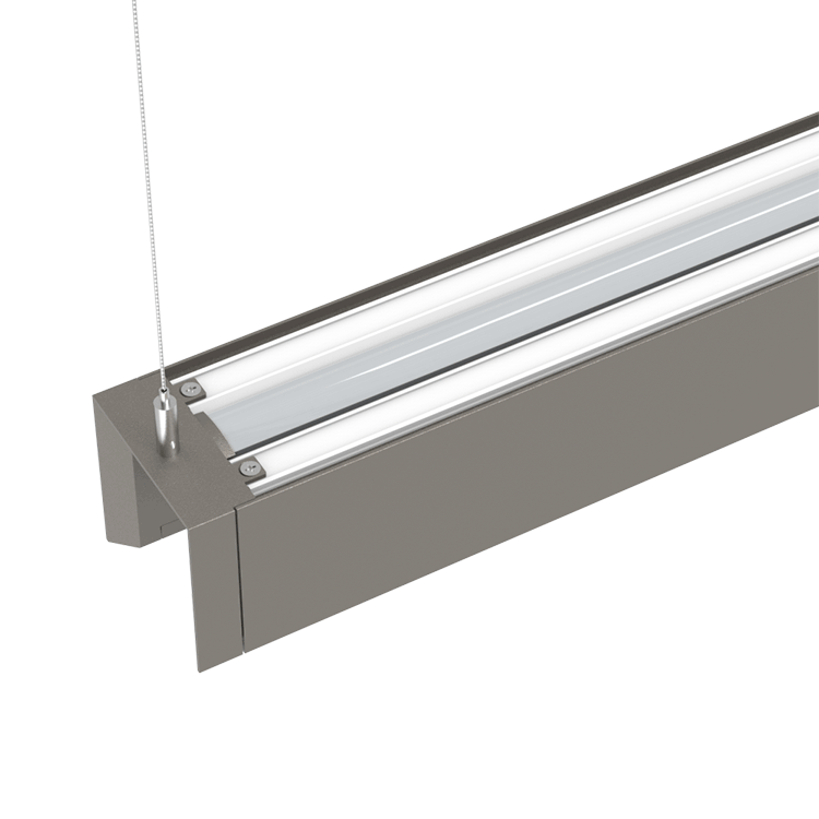 Office POE Lighting High Performance direct Lighted 55W LED Linear Up and Down Light - Image 4