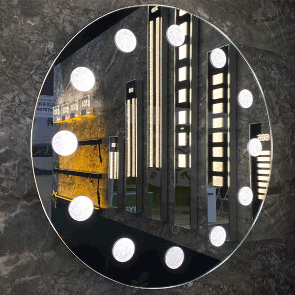 Round Hollywood Mirror