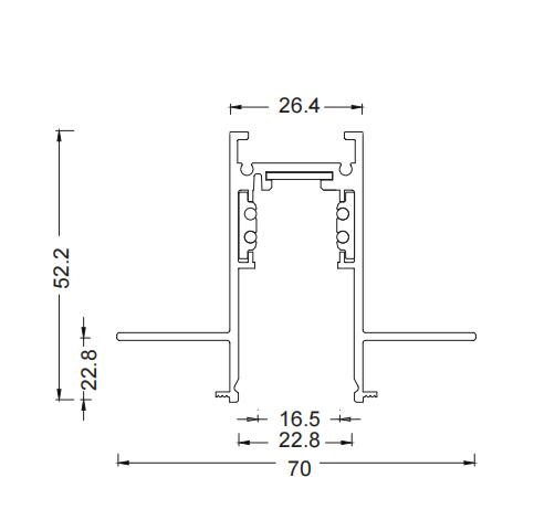 Track Light Accessories Magnet system series K5-M-AR - Image 2