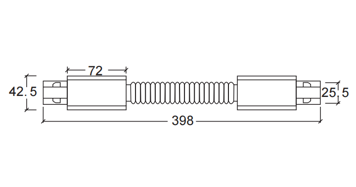4 Line Track Flexible Track Connector K647-02 - Image 2