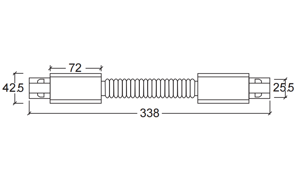 4 Line Track Flexible Track Connector K647-01 - Image 2