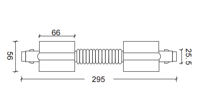4 Line Track Flexible Track Connector K627-05 - Image 2