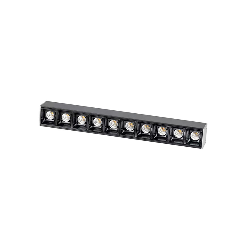 Magnetic track lights