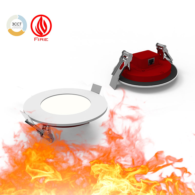 Ultra Thin LED Fire Rated Recessed Lights