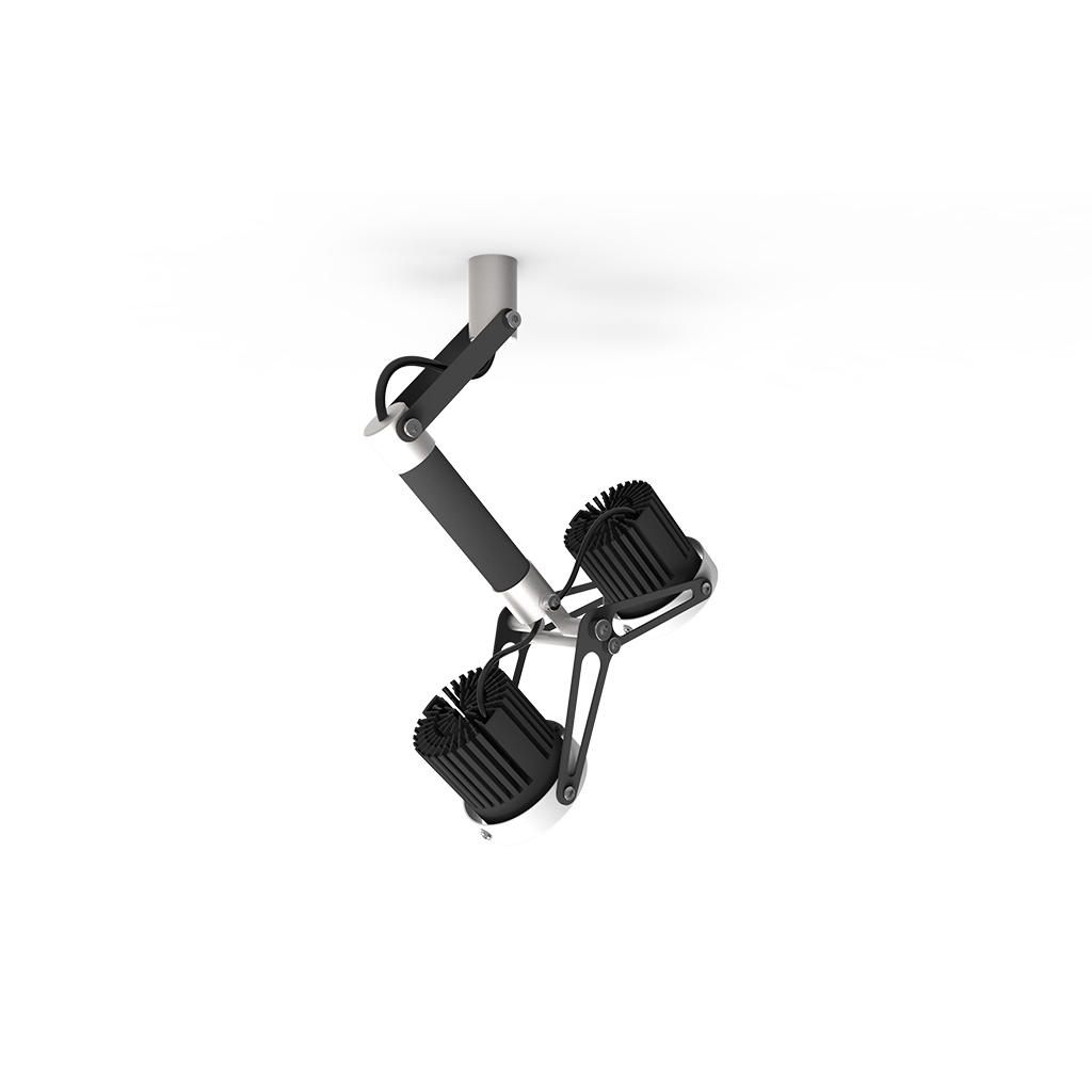 Morph Series-Pole mounting（Double-downlight)New fashion - Image 4