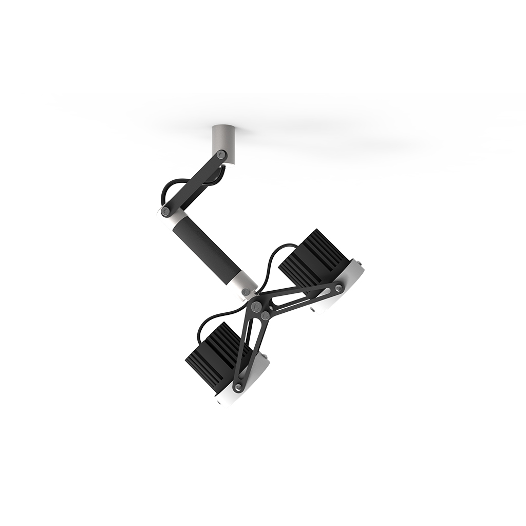 Morph Series-Pole mounting（Double-downlight)New fashion - Image 6