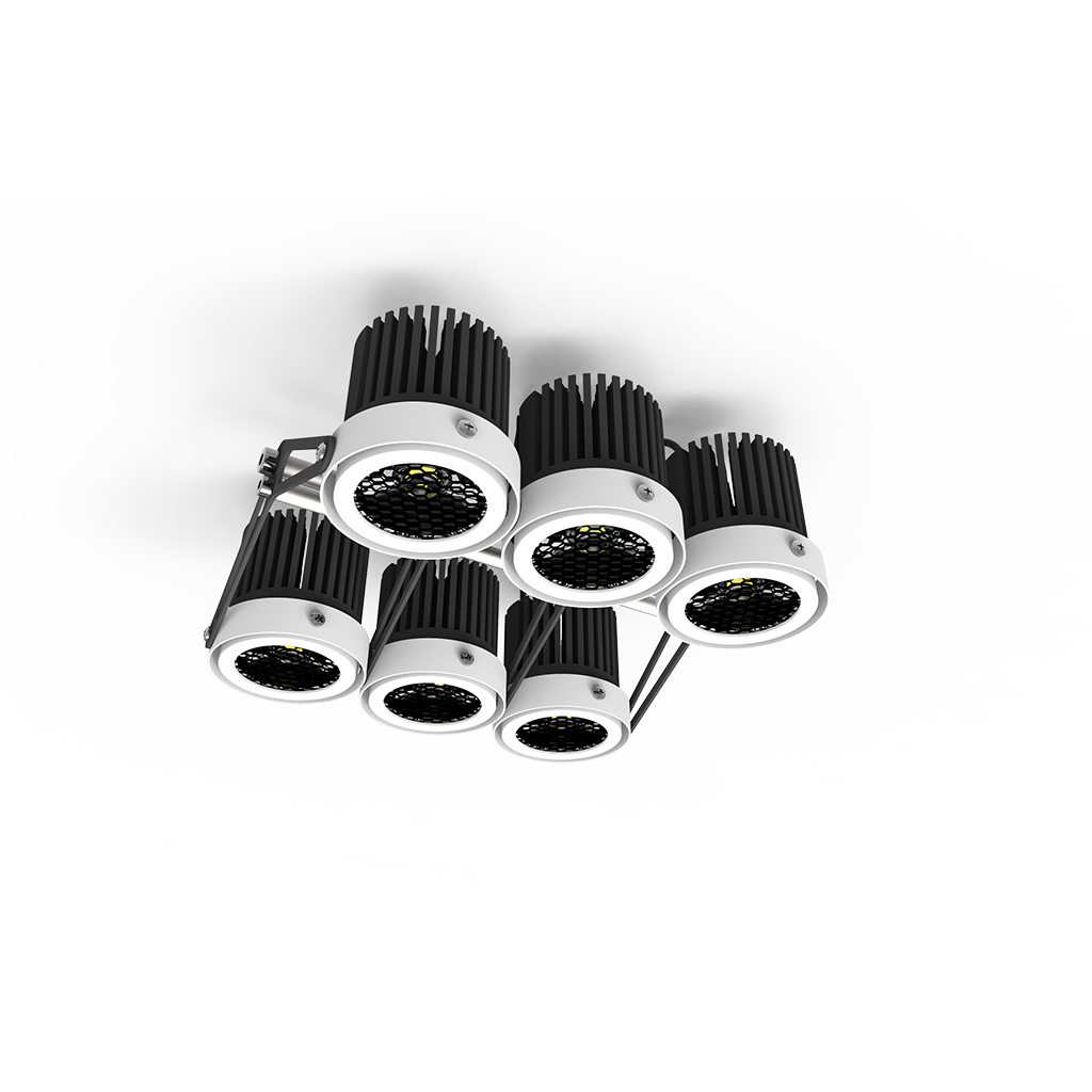 Morph Series-Pole mounting（Six-downlight)New fashion - Image 6