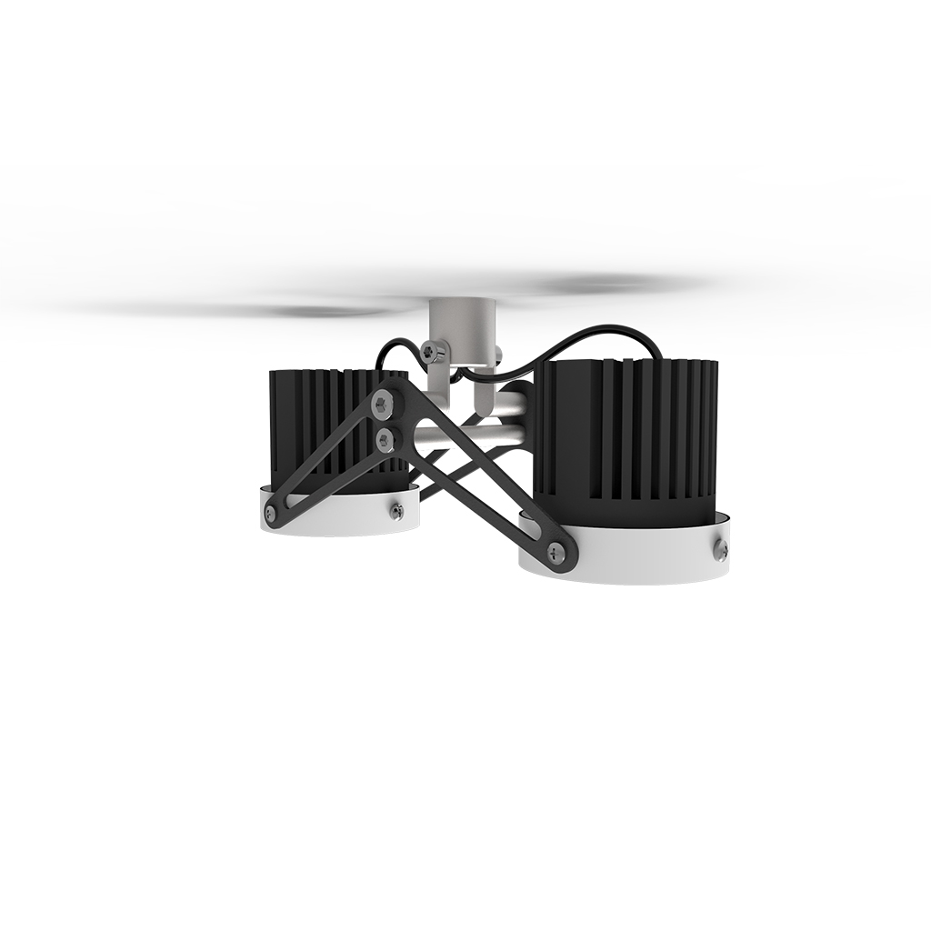 Morph Series-Pole mounting（Double-downlight)New fashion - Image 10