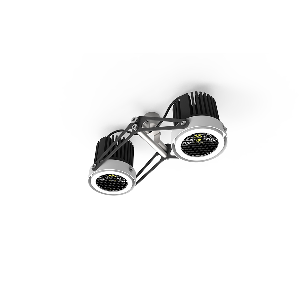 Morph Series-Pole mounting（Double-downlight)New fashion - Image 8