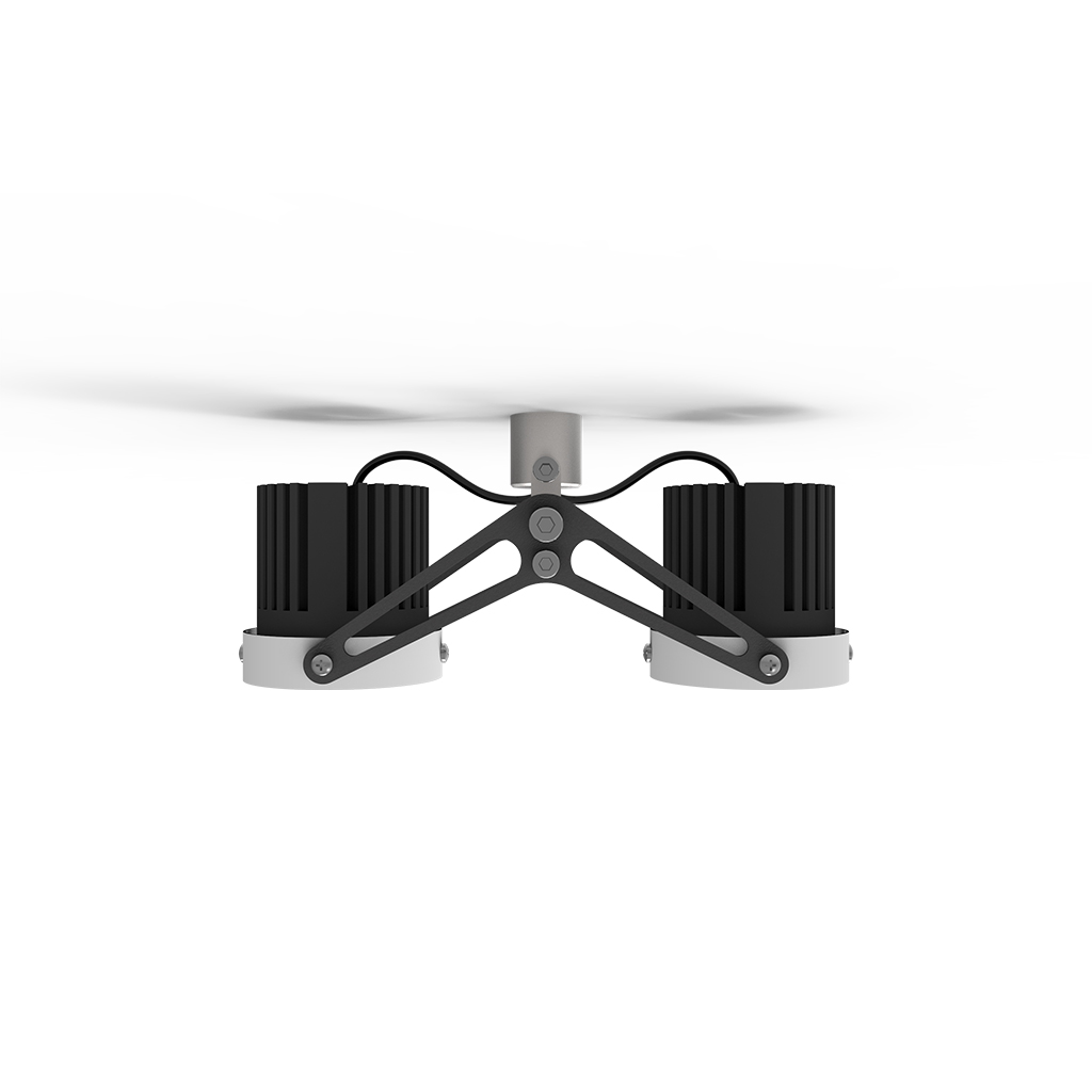 Morph Series-Pole mounting（Double-downlight)New fashion - Image 9