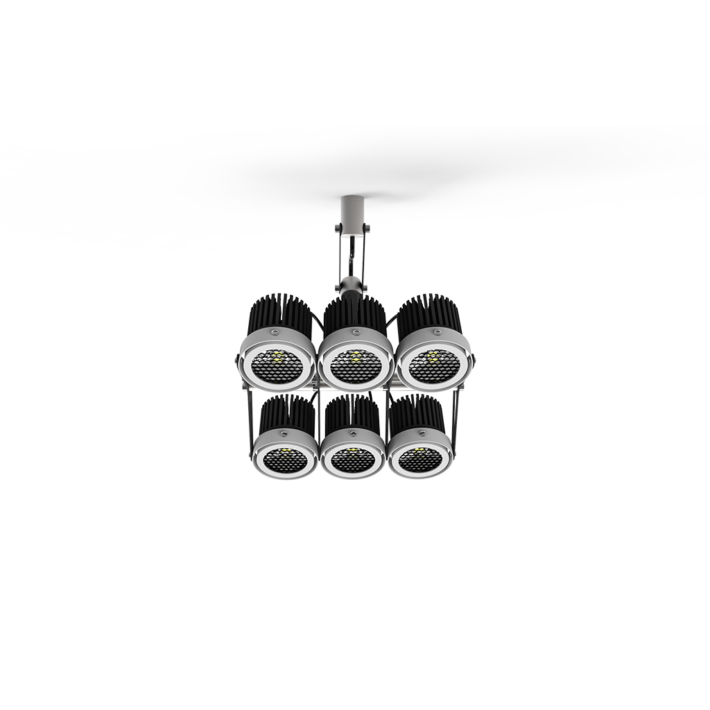 Morph Series-Pole mounting（Six-downlight)New fashion - Image 2