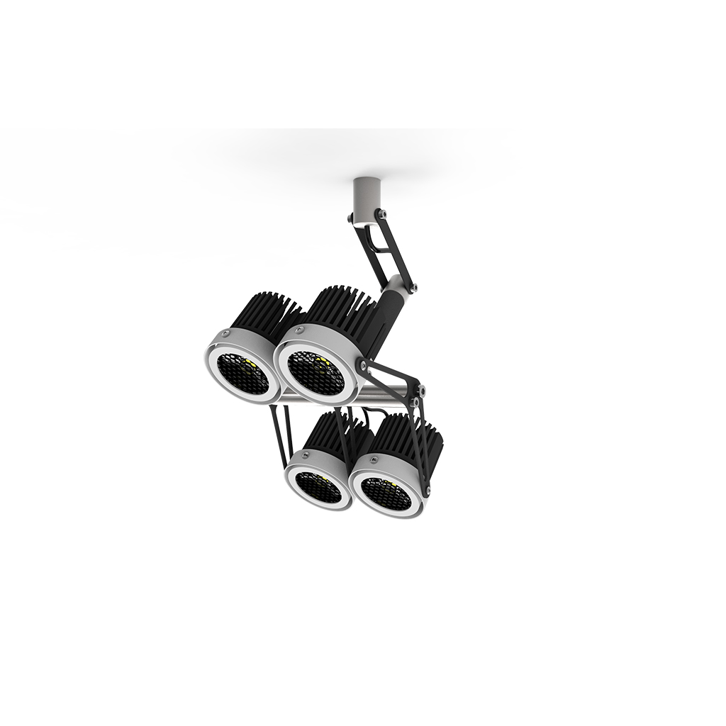 Morph Series-Pole mounting（Four-downlight)New fashion - Image 5