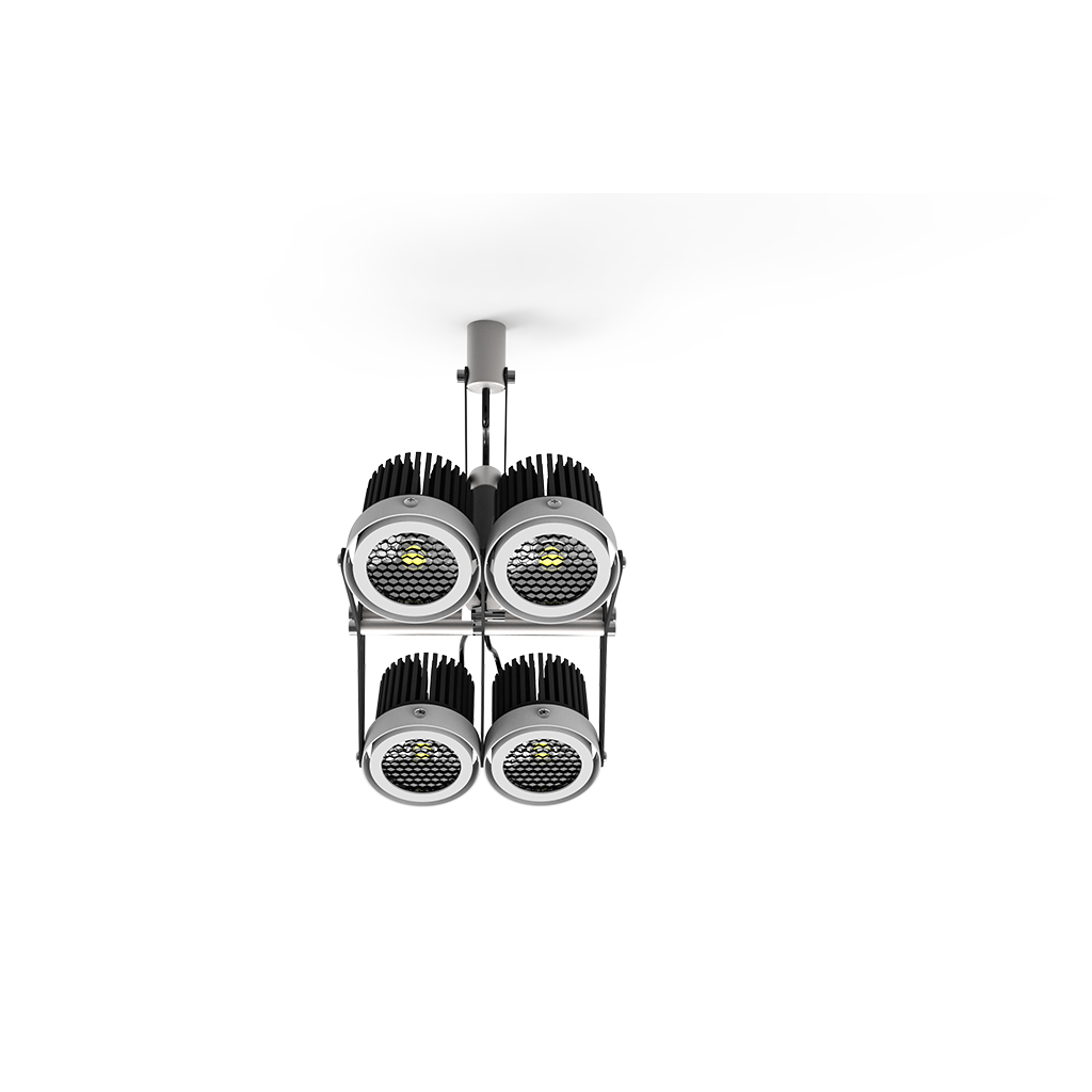 Morph Series-Pole mounting（Four-downlight)New fashion - Image 2