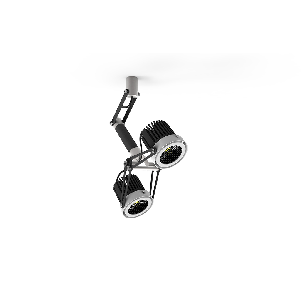 Morph Series-Pole mounting（Double-downlight)New fashion